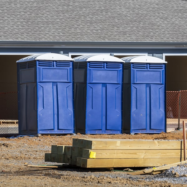 are there any additional fees associated with portable toilet delivery and pickup in New Bremen New York